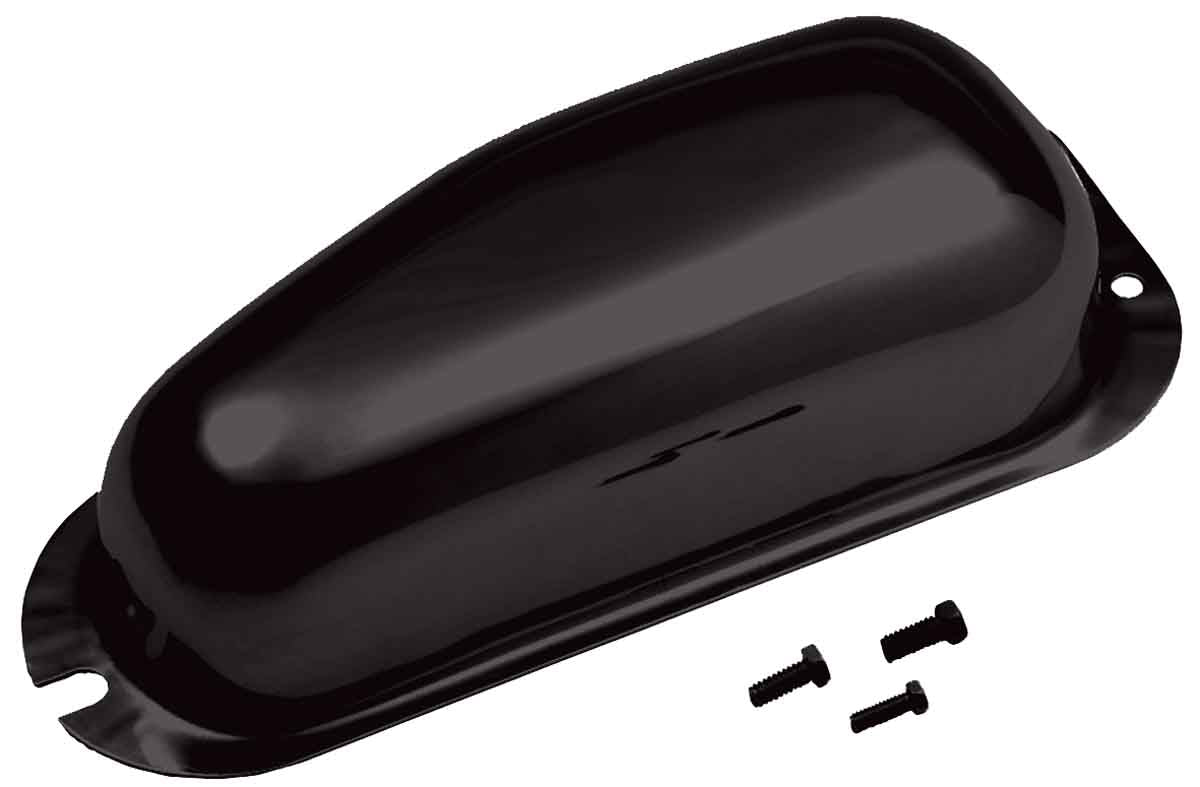 Kentrol 50424 Wiper Motor Cover for 1968-1975 Jeep CJ5 - Powdercoat Black