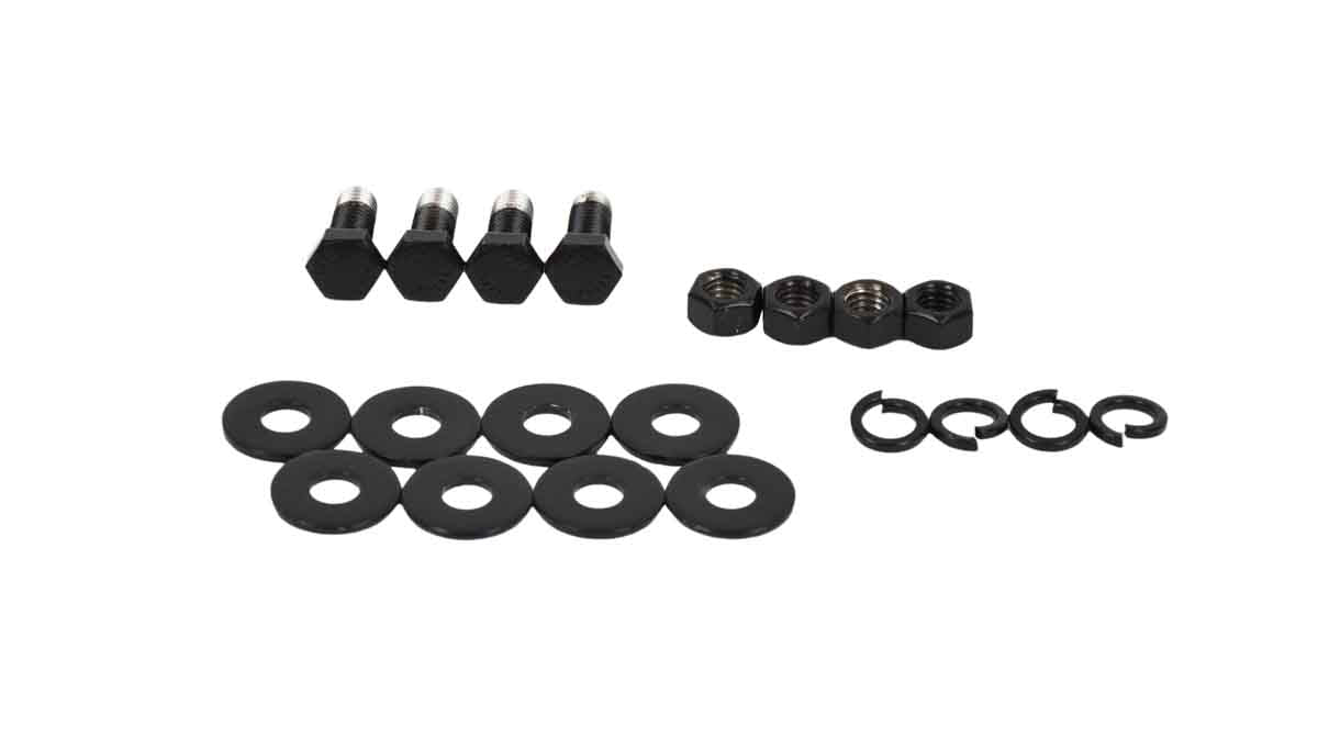 Kentrol 50429 54in Front Bumper with License Plate Holes for 1955-1986 Jeep CJ5 CJ7 CJ8 - Powdercoat Black