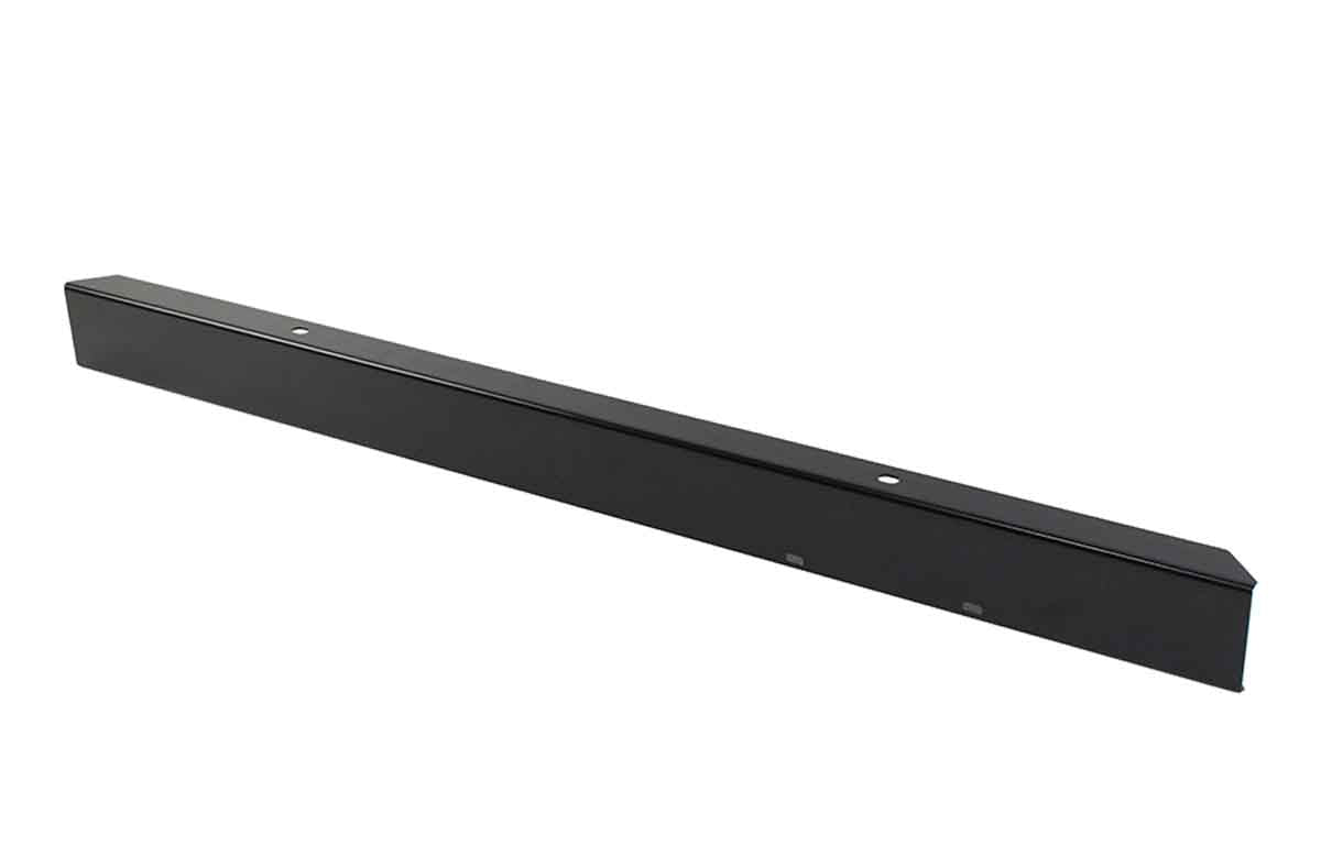 Kentrol 50430 54in Front Bumper without License Plate Holes for 1955-1986 Jeep CJ5 CJ7 CJ8 - Powdercoat Black