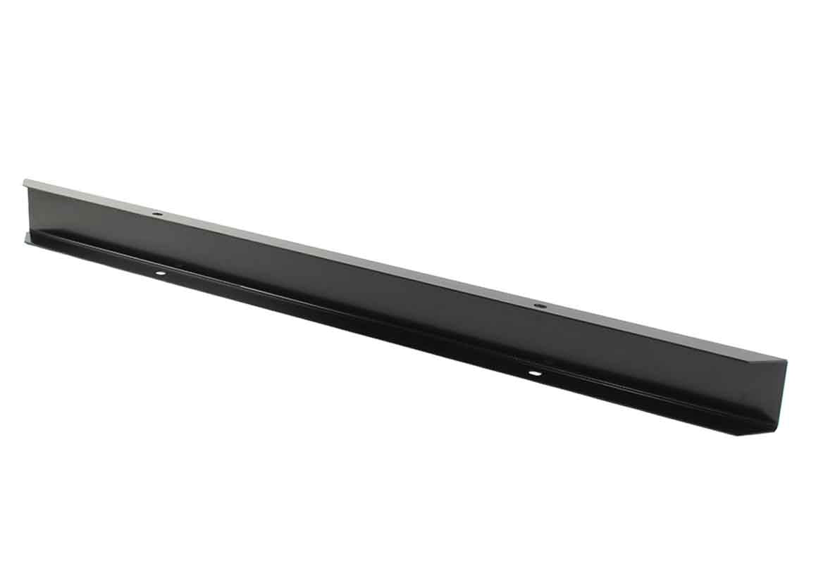 Kentrol 50430 54in Front Bumper without License Plate Holes for 1955-1986 Jeep CJ5 CJ7 CJ8 - Powdercoat Black