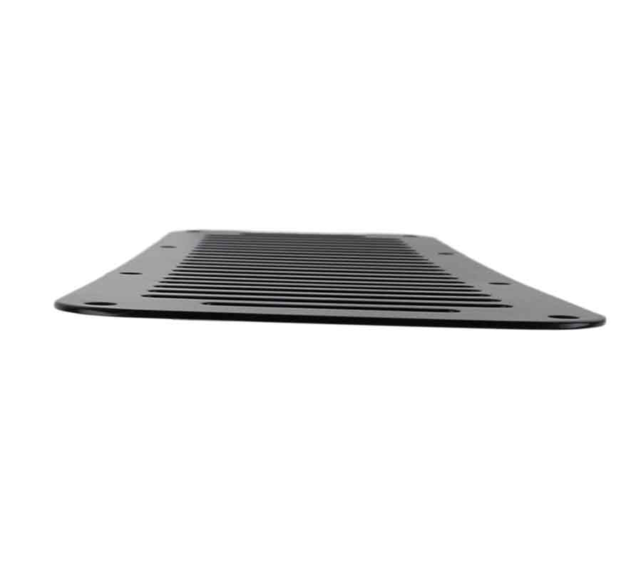 Kentrol 50458 Cowl Vent 8 Hole for 1978-1995 Jeep CJ Wrangler YJ - Powdercoat Black