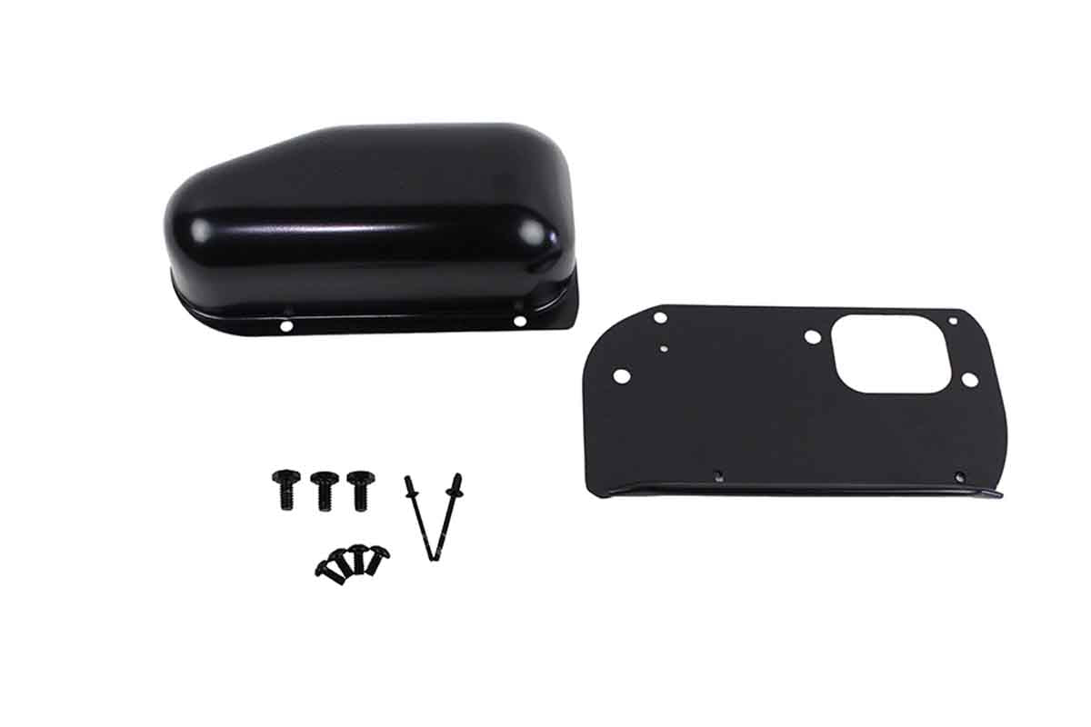 Kentrol 50459 Wiper Motor Cover for 1976-1986 Jeep CJ5 CJ7 CJ8 - Powdercoat Black