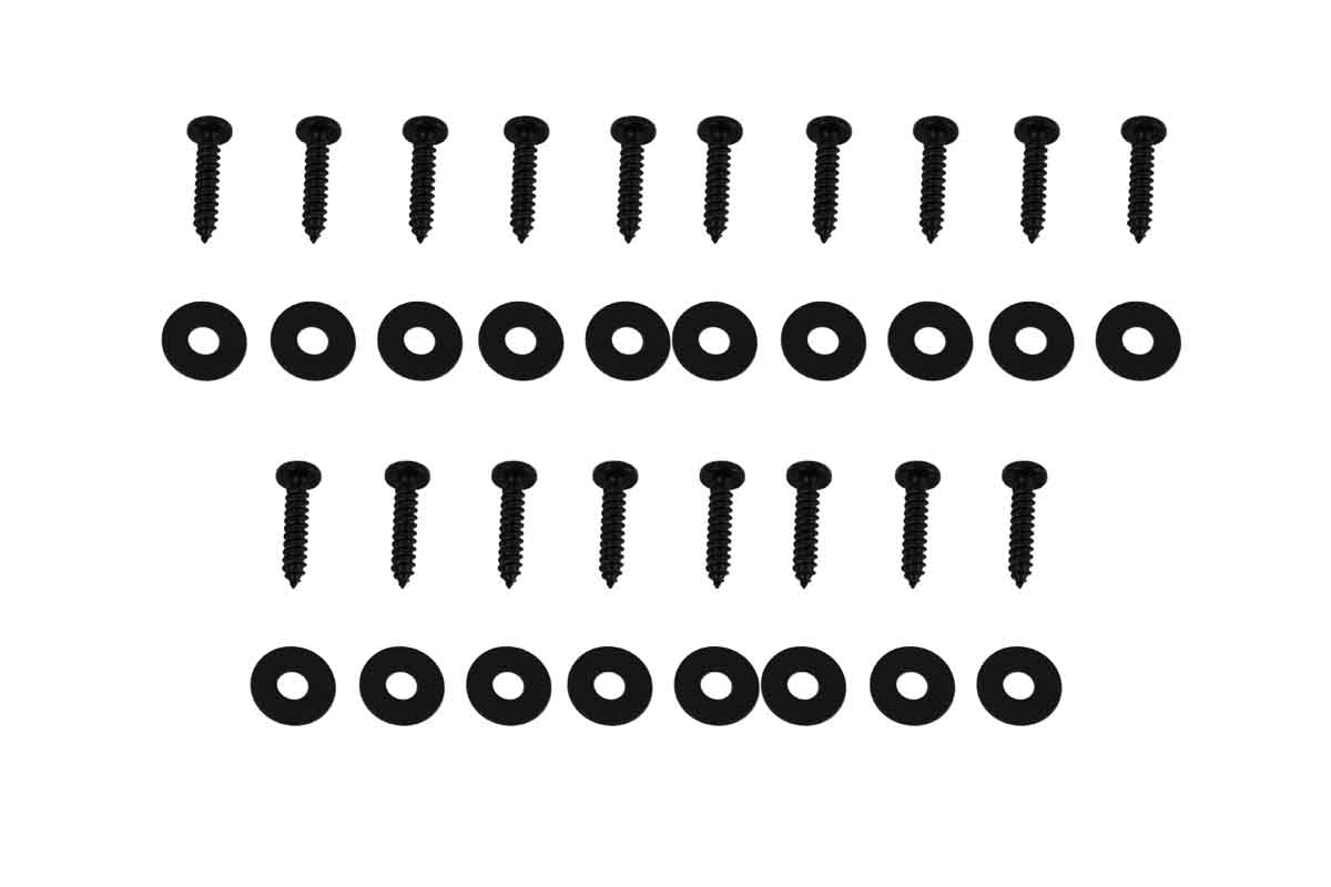 Kentrol 50465 Wire Mesh Light Guard Set 6 Piece for 1976-1986 Jeep CJ5 CJ7 CJ8 - Powdercoat Black