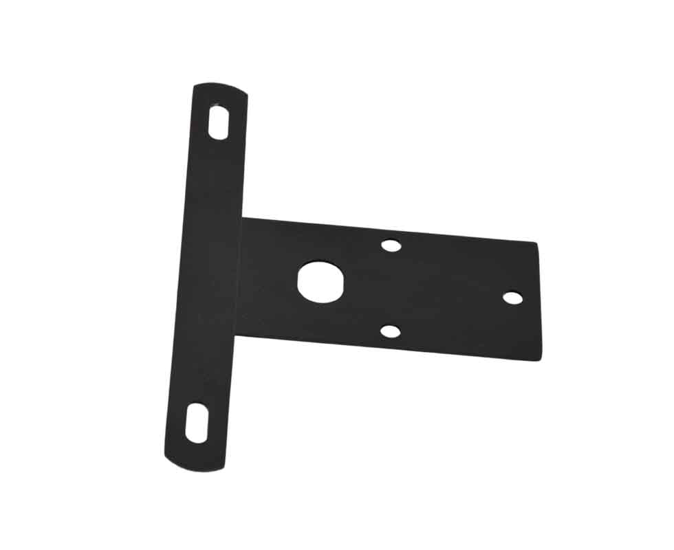 Kentrol 50472 License Plate Bracket for 1976-1986 Jeep CJ5 CJ7 CJ8 - Powdercoat Black