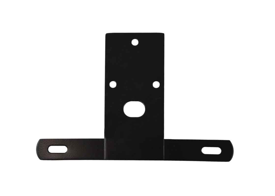 Kentrol 50472 License Plate Bracket for 1976-1986 Jeep CJ5 CJ7 CJ8 - Powdercoat Black