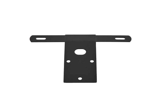 Kentrol 50472 License Plate Bracket for 1976-1986 Jeep CJ5 CJ7 CJ8 - Powdercoat Black