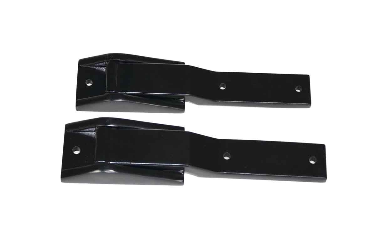 Kentrol 50478 Tailgate Hinge Pair for 1997-2006 Jeep Wrangler TJ LJ - Powdercoat Black