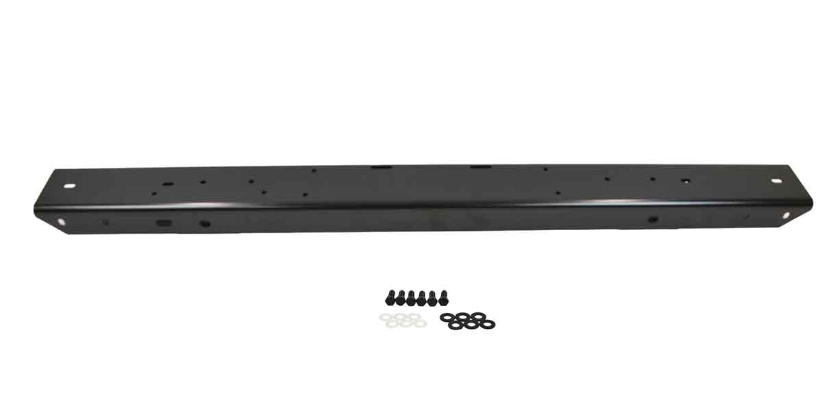 Kentrol 50486 54in Front Bumper for 1997-2006 Jeep Wrangler TJ LJ - Powdercoat Black