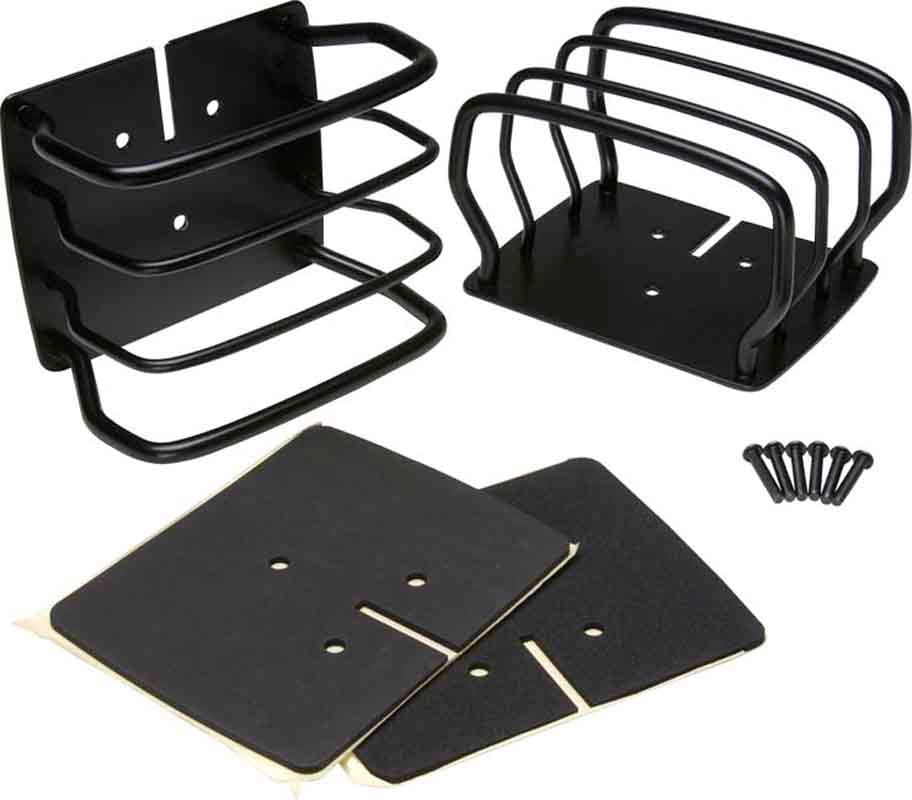 Kentrol 50497 Taillight Guards Pair for 1976-2006 Jeep CJ Wrangler YJ TJ LJ - Powdercoat Black