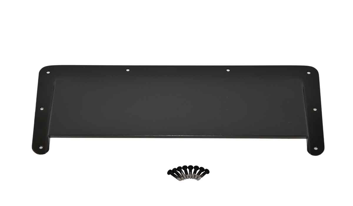 Kentrol 50507 Hood Vent Air Scoop for 1978-1995 Jeep CJ Wrangler YJ - Powdercoat Black