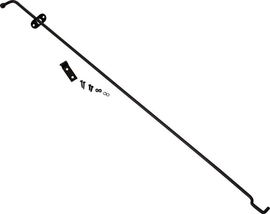 Kentrol 50523 Hood Prop Rod for 1972-1986 Jeep CJ5 CJ7 CJ8 - Powdercoat Black