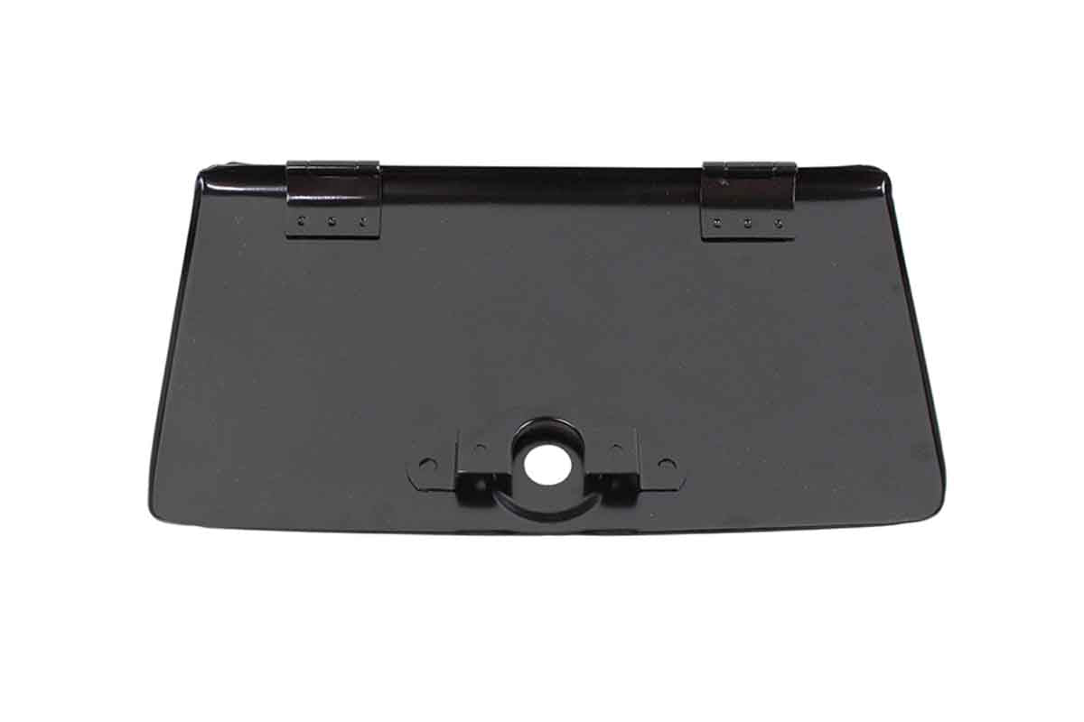 Kentrol 50526 Glove Box Door Keyed Lock Style for 1972-1986 Jeep CJ5 CJ7 CJ8 - Powdercoat Black