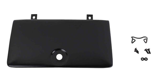 Kentrol 50526 Glove Box Door Keyed Lock Style for 1972-1986 Jeep CJ5 CJ7 CJ8 - Powdercoat Black
