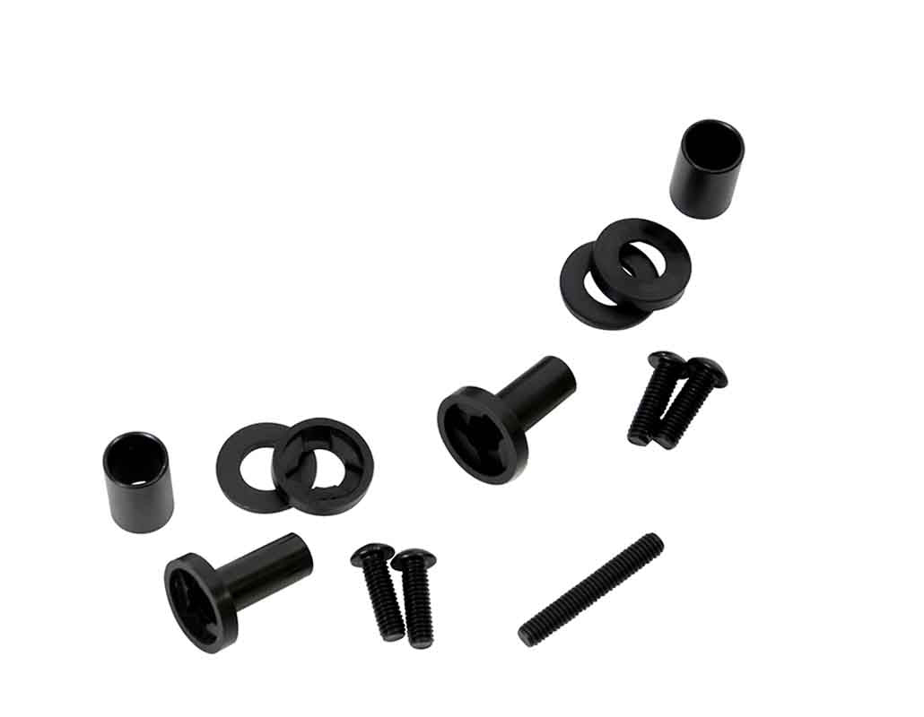Kentrol 50533 Mirror Relocation Brackets Pair for 1987-1995 Jeep Wrangler YJ - Powdercoat Black