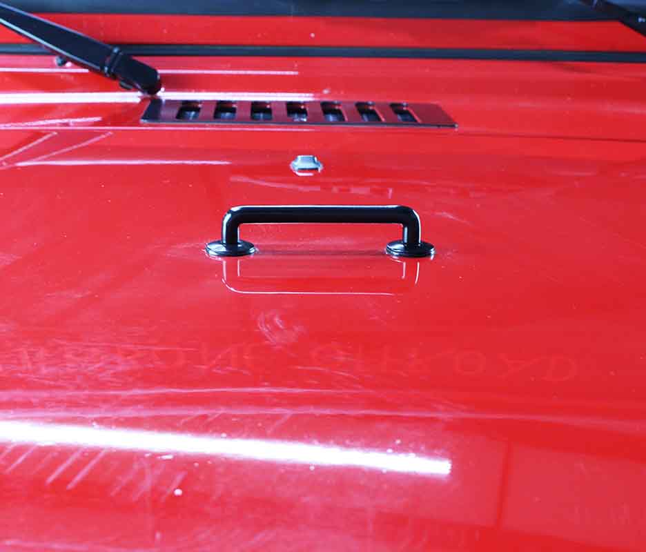 Kentrol 50535 Footman Loop for 1997-2006 Jeep Wrangler TJ LJ - Powdercoat Black