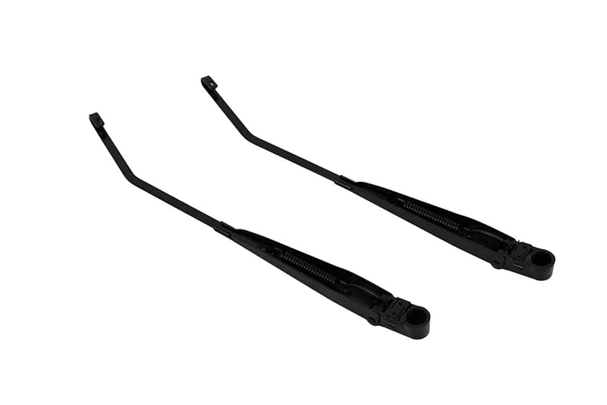 Kentrol 50546 Windshield Wiper Arms Pair for 1997-2006 Jeep Wrangler TJ LJ - Powdercoat Black