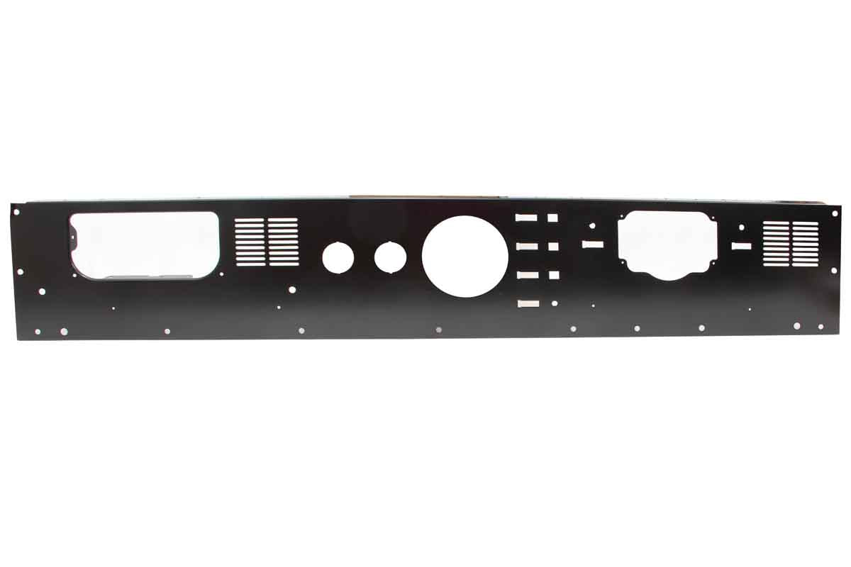Kentrol 50562 Dash Panel without Radio Opening for 1976-1986 Jeep CJ5 CJ7 CJ8 - Powdercoat Black