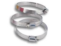 Vibrant S.S. Worm Gear Clamps Pack of 10 - Clamping Range: 0.75in - 1.50in
