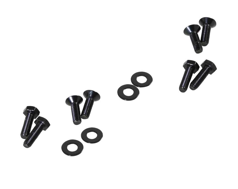 Kentrol 50572 Hood Hinge Pair for 2007-2018 Jeep Wrangler JK - Powdercoat Black