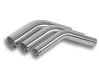 Vibrant 5in OD T6061 Aluminum Mandrel Bend 45 Degree - Polished