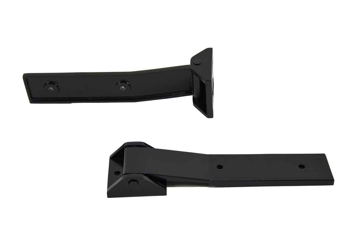 Kentrol 50578 Tailgate Hinge Pair for 2007-2018 Jeep Wrangler JK - Powdercoat Black
