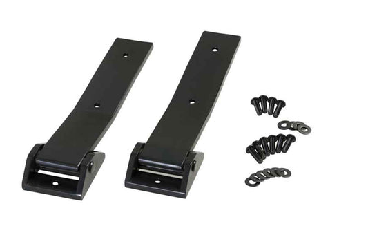 Kentrol 50578 Tailgate Hinge Pair for 2007-2018 Jeep Wrangler JK - Powdercoat Black