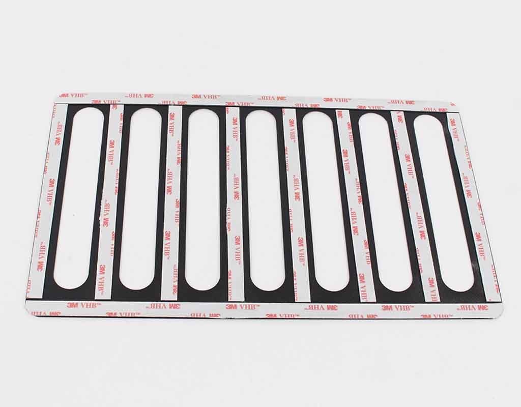 Kentrol 50583 Hood Vent for 2007-2018 Jeep Wrangler JK - Powdercoat Black