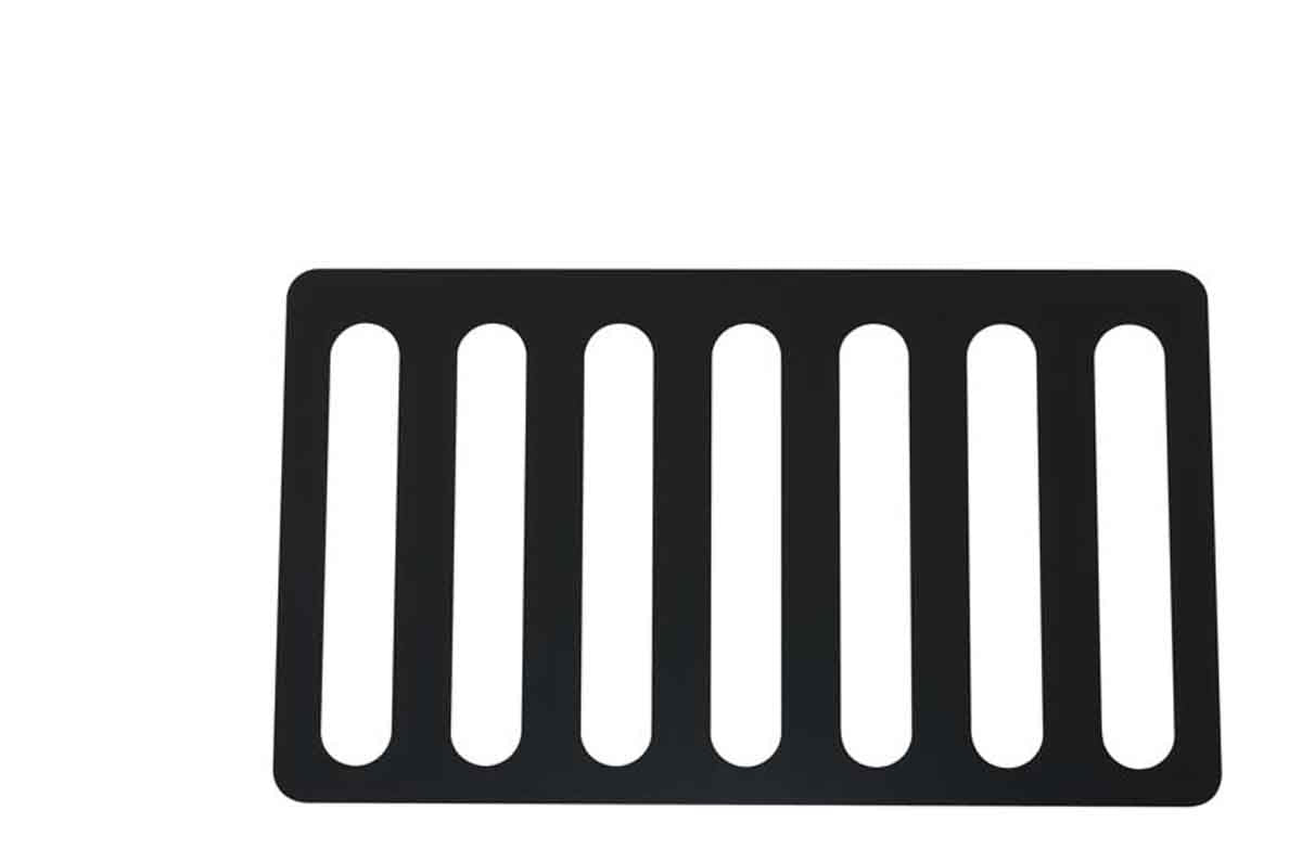 Kentrol 50583 Hood Vent for 2007-2018 Jeep Wrangler JK - Powdercoat Black