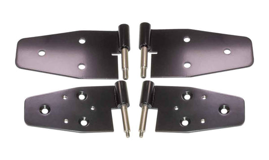 Kentrol 50719 Door Hinge Set 4 Piece for 2003-2006 Jeep Wrangler TJ LJ - Powdercoat Black