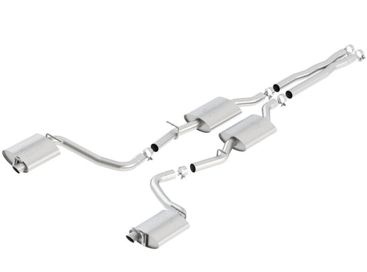 Borla 140637 15-16 Dodge Charger R/T 5.7L No Tip Use Factory Valence Single Split Rear Exit ATAK Exhaust - #140637