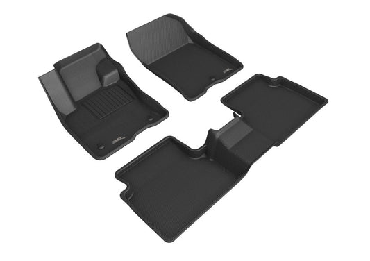 3D MAXpider Kagu Rear Floor Mats for 2021-2024 Ford Bronco