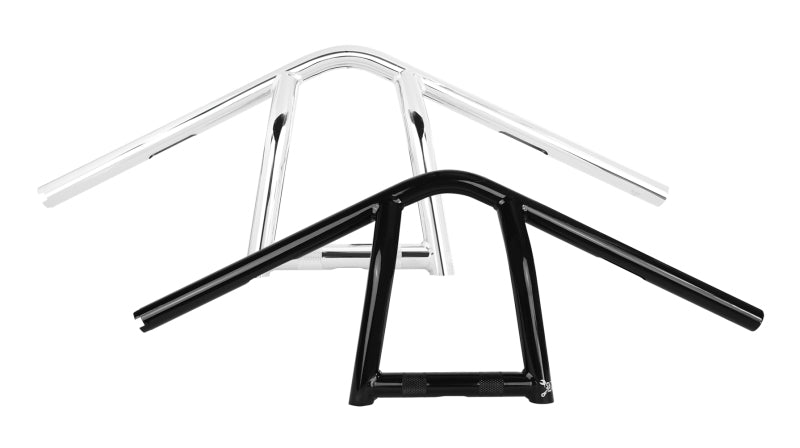 Burly Brand B12-6040B The Jim Bar 9 in Black for 1984-2022 Harley-Davidson Models