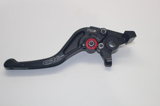 CRG Constructors 2RN-531-H-B RC2 Brake Lever Short Black for 2015-2020 Yamaha R1/R1M/R6/R1S