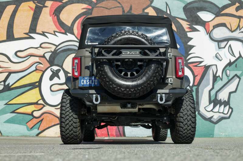 DV8 Offroad 2021+ Ford Bronco Competition Series Rear Bumper - #RBBR-05