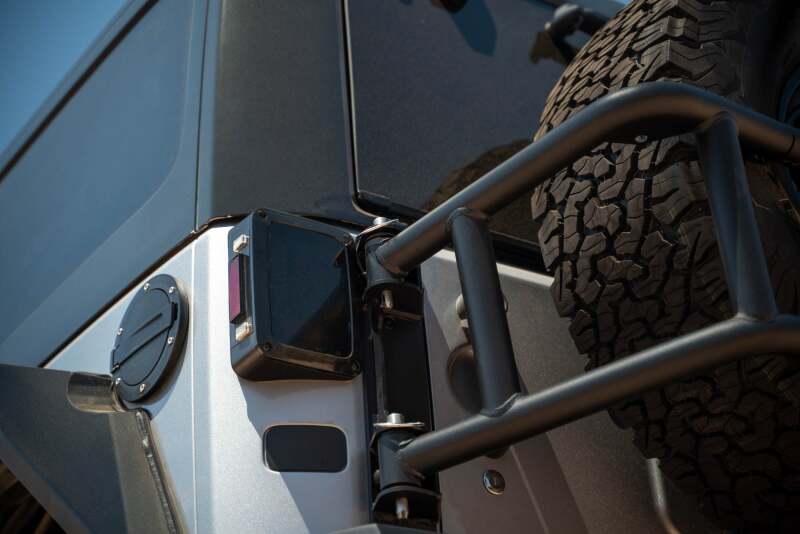 DV8 07-18 Jeep Wrangler JK Body Mounted Tire Carrier - #TCJK-14