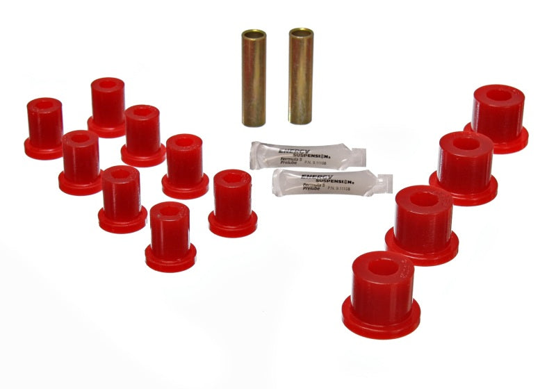 Energy Suspension for Jeep Spring Bushing Set - Red 2.2116R