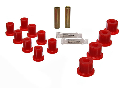 Energy Suspension for Jeep Spring Bushing Set - Red 2.2116R