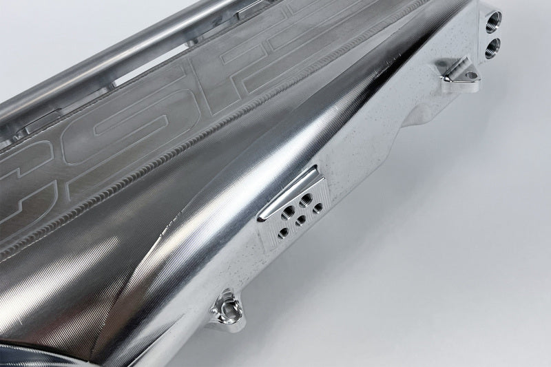 CSF 8400 Gen 2 B58 Race X Charge-Air-Cooler Manifold Raw Billet Aluminum Finish