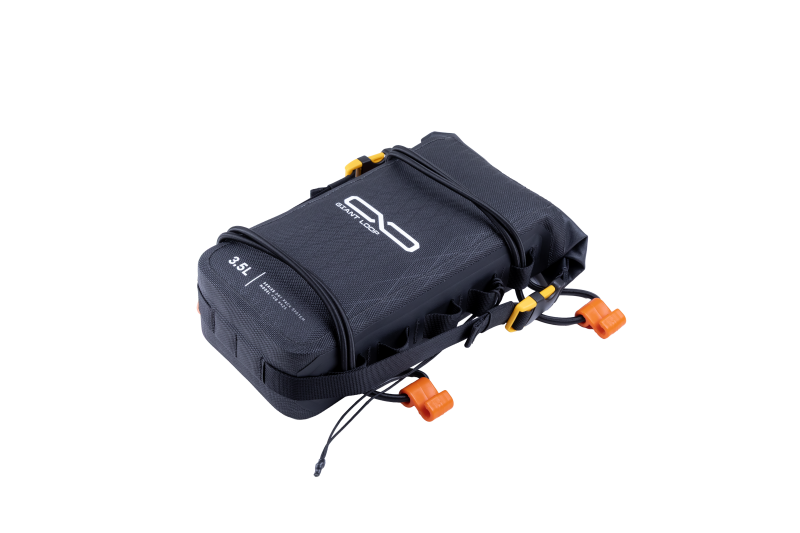 Giant Loop FDBG25-B Fender Bag Number Plate Bag 3.5L Black Motorcycle