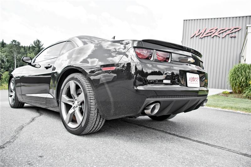 MBRP S7019BLK Cat-Back Exhaust System - 2010-2015 Chevrolet Camaro | Black Coated