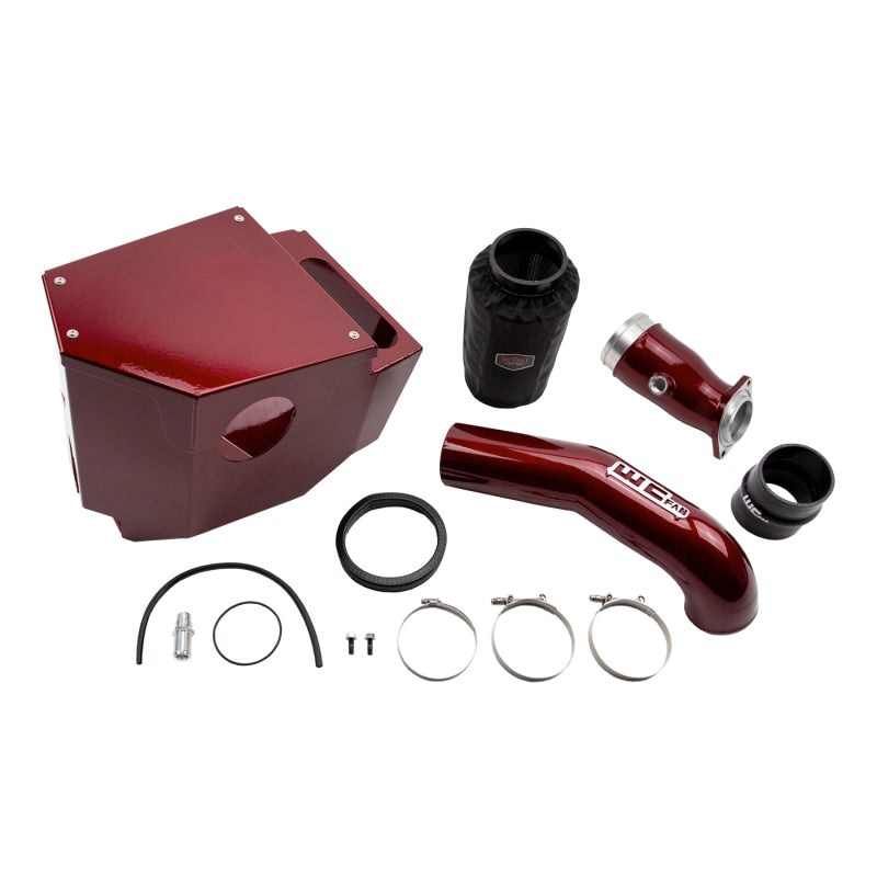 Wehrli Custom Fabrication WCF100684-CT 4in Stage 2 Intake Kit Candy Teal for 2020-2026 Chevrolet Silverado / GMC Sierra 2500 HD / 3500 HD 6.6L L5P Duramax