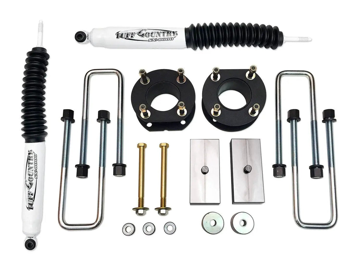 Tuff Country 53072KH 3in Front/1in Rear Lift Kit SX6000 for 2007-2022 Toyota Tundra 4WD/2WD