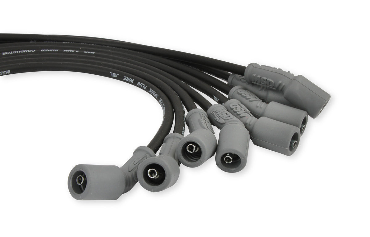 MSD 31633 for Ford Raptor 6.2L V8 Black Wire Set