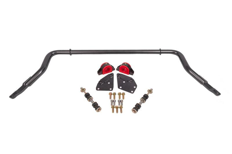 BMR 1982-1992 Chevrolet Camaro Sway Bar Kit Front Hollow 38mm Adjustable - Black Hammertone