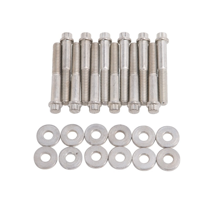 Edelbrock 8584 Plated Intake Bolt Kit for 2181