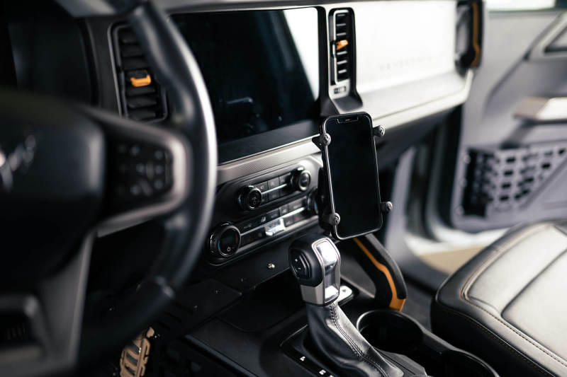 DV8 21-23 Ford Bronco Center Console Molle Panels & Bridge - #CCBR-01