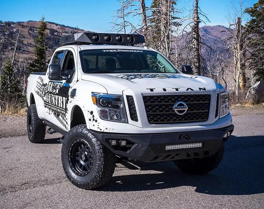 Tuff Country 54051KN 4in Uni-Ball Lift Kit SX8000 for 2016-2023 Nissan Titan XD 4WD