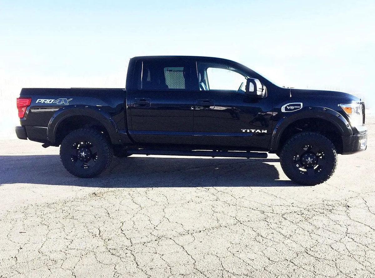 Tuff Country 54055 4in Uni-Ball Lift Kit No Shocks for 2017-2023 Nissan Titan (Non XD model) 4WD