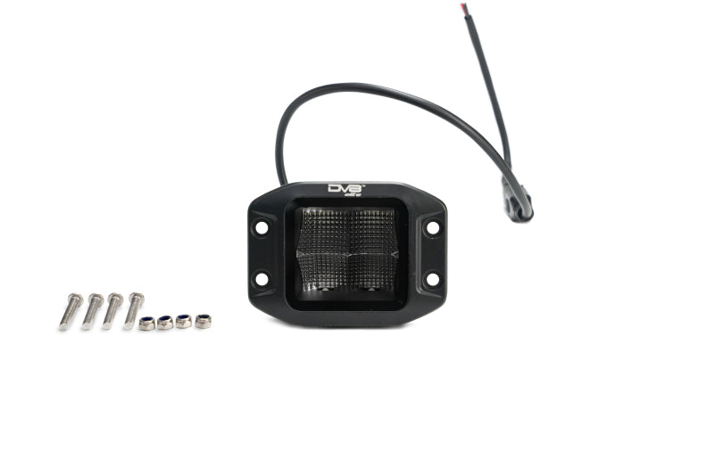 DV8 Offroad Elite Series 3in Cube LED Light 40W Spot 3W LED - #BE3FMW40W