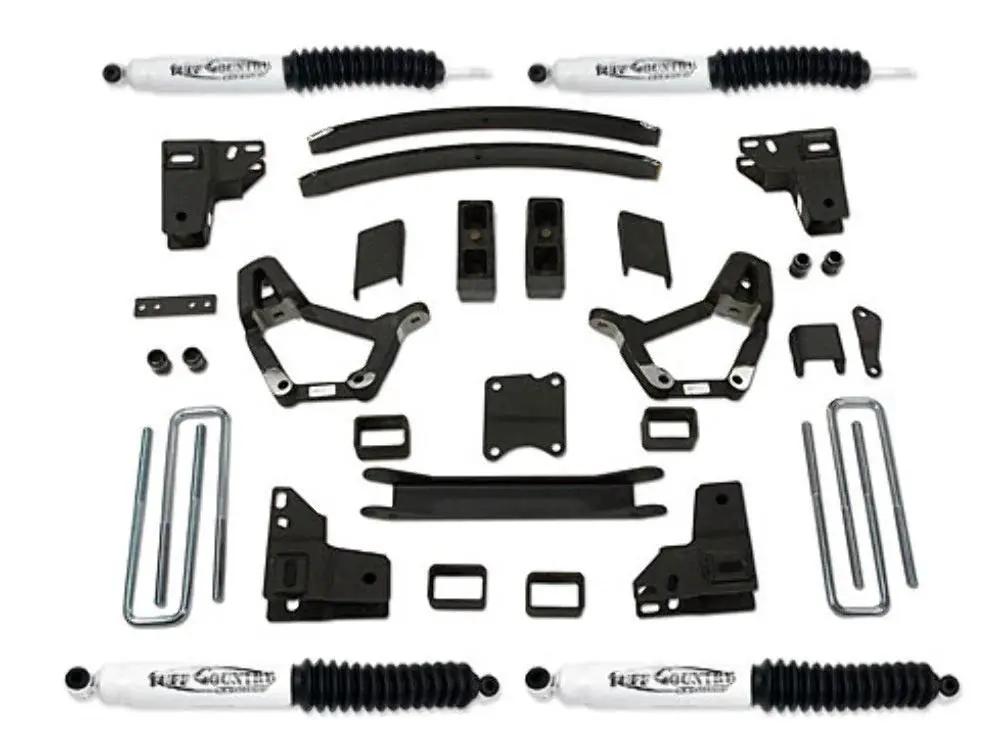 Tuff Country 54804KH 4in Lift Kit (3.75in Wide Rear U-bolts) SX6000 for 1986-1989 Toyota 4Runner